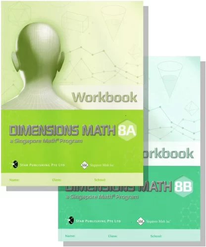Dimensions Math 8 Workbook Bundle