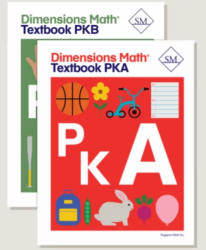 Dimensions Math PK Textbook Bundle