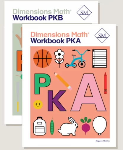 Dimensions Math PK Workbook Bundle