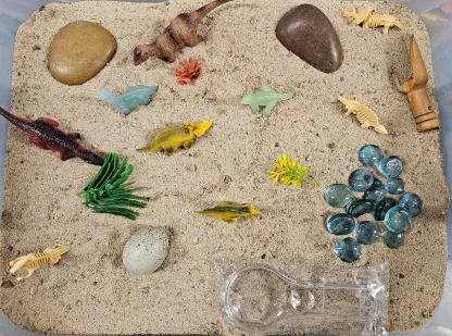 Dinosaur Sensory Bin