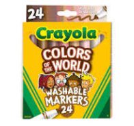 Crayola Colors of the World Markers (24)