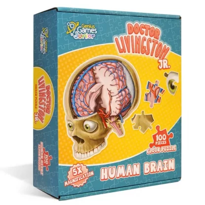 Dr. Livingston Jr.: Human Brain 100 PC Floor Puzzle