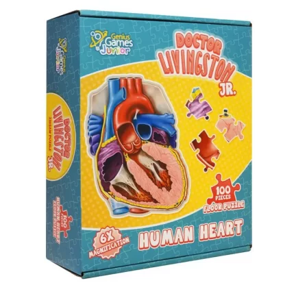 Dr. Livingston Jr.: Human Heart 100 PC Floor Puzzle