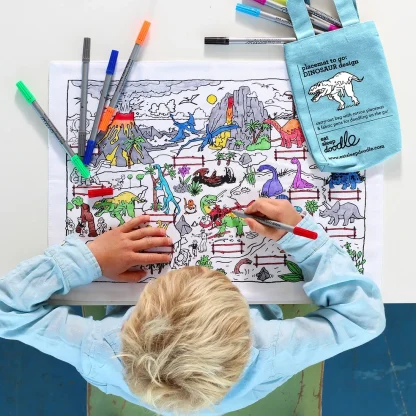 EatSleepDoodle: Dinosaur Placemat