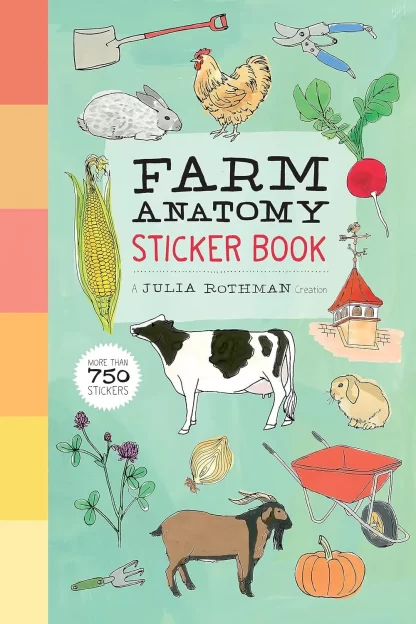 Farm Anatomy Sticker Book: A Julia Rothman Creation
