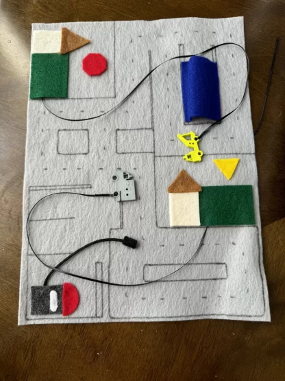 Felt Car Activity Sheet