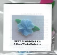 Felt Flower Blossoms Kit