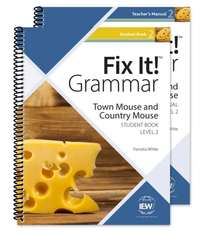 Fix It!™ Grammar: Level 2 Town Mouse and Country Mouse (Teacher/Student Combo)