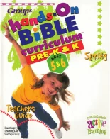 Hands-On Bible Curriculum Pre-K & K Spring