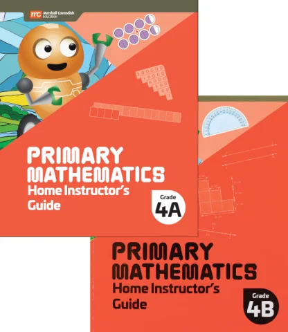 Primary Mathematics Home Instructor Set 4A & 4B (2022 edition)