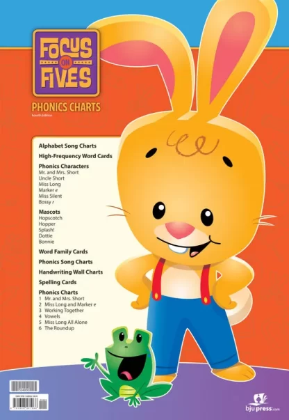 K5 Phonics Charts, 4th ed.