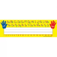 Left/Right Alphabet Flat Name Plate