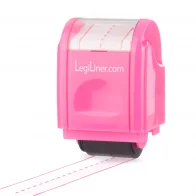 LegiLiner 3/4-inch Pink Shaded Handwriting Line Roller Stamp