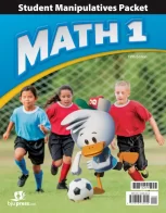 Math 1 Student Manipulatives Packet, 5th ed.