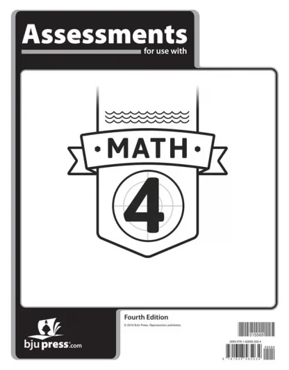 Math 4 Assessments, 4th ed.