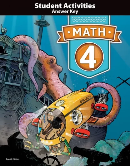 Math 4 Student Activities Answer Key, 4th ed.