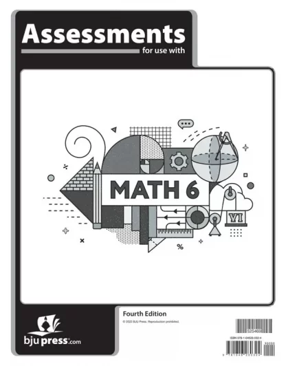 Math 6 Assessments, 4th ed.