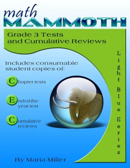 Math Mammoth Grade 3 Tests