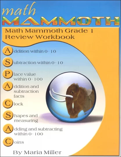 Math Mammoth Review Workbook Grade 1