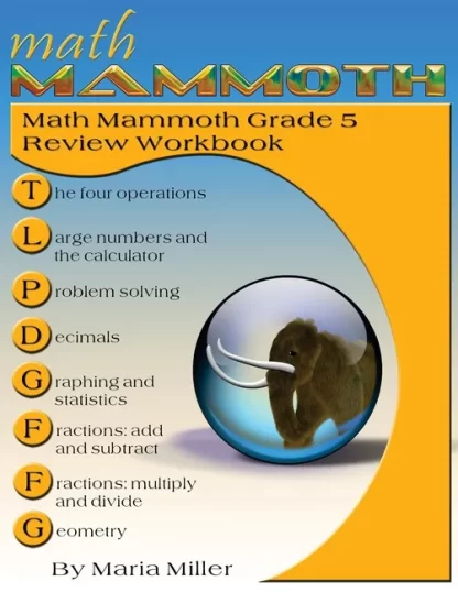 Math Mammoth Review Workbook Grade 5