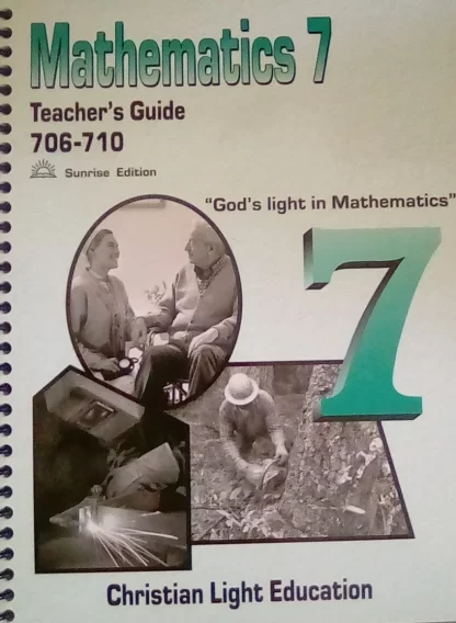 Mathematics 7 TG 706-710