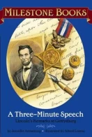 Milestone Books: Three-Minute Speech