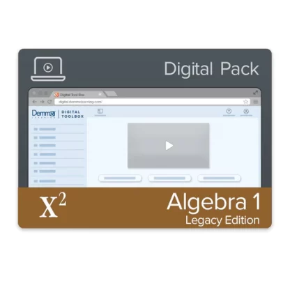 Math-U-See Algebra 1 Legacy Online Instruction w/ Video