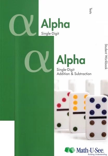 Math-U-See Alpha Student Workbook and Tests