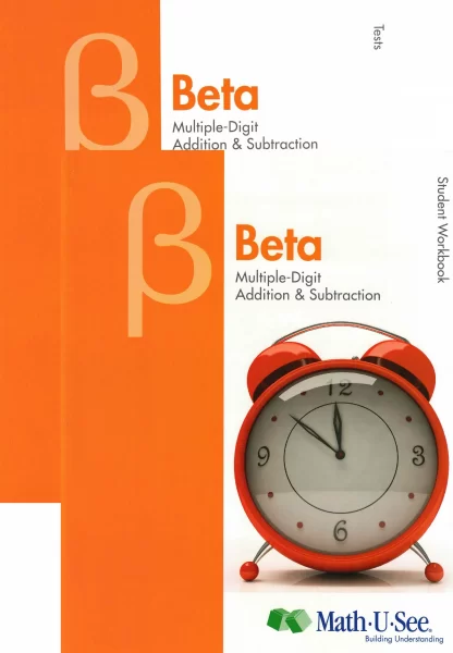 Math-U-See Beta Student Workbook and Tests