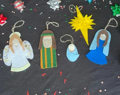 Nativity Ornament Set