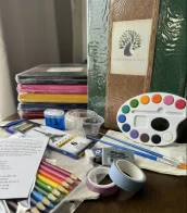 Notebooking Art Supply Bundle (Green)