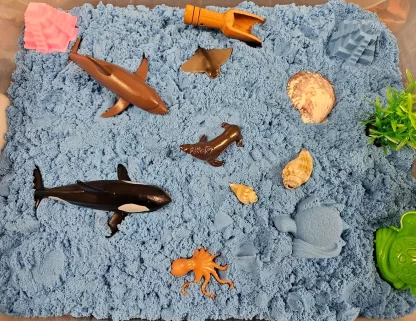Ocean Sensory Bin