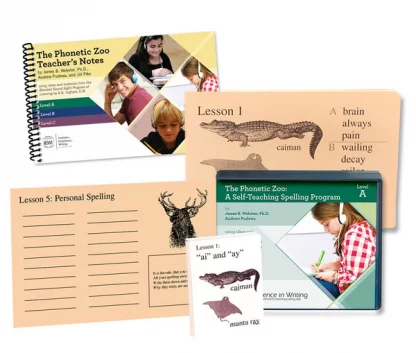 Phonetic Zoo Spelling Level A (Starter Set)