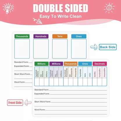 Place Value Charts
