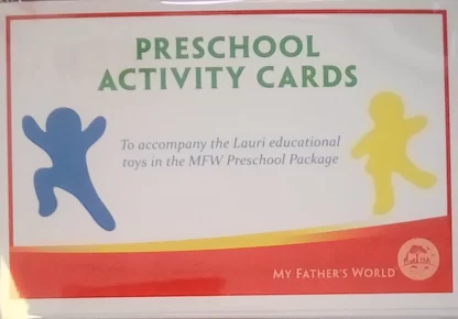 Pre-K Activity Cards U