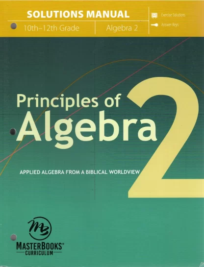 Principles of Algebra 2 Solution Manual