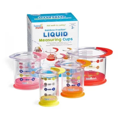 Rainbow Fraction Liquid Measuring Cups