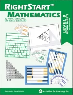 RightStart Level D Worksheets 2E