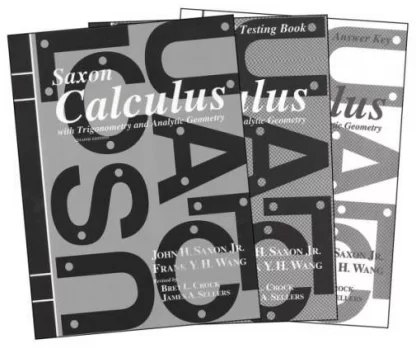Saxon Calculus 2E Homeschool Kit