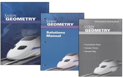 Saxon Geometry Homeschool Kit with Solutions Manual