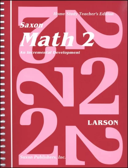 Saxon Math 2 Teacher's Edition