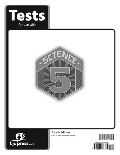 Science 5 Tests, 4th ed.