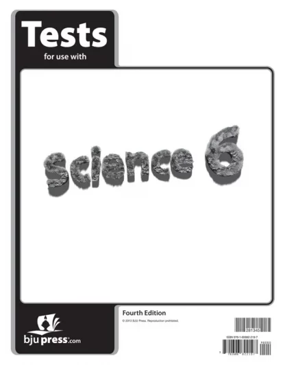 Science 6 Tests, 4th ed.