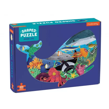 Shaped Ocean Life 300 Piece Puzzle