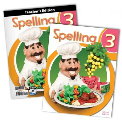 Spelling 3 2E Subject Textbook Kit