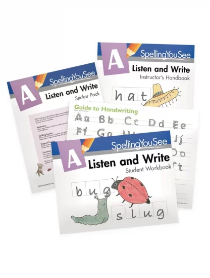 Spelling You See A Listen and Write Universal Set