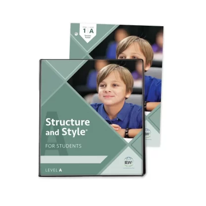 Structure and Style for Students: Year 1 Level A BINDER AND STUDENT PACKET