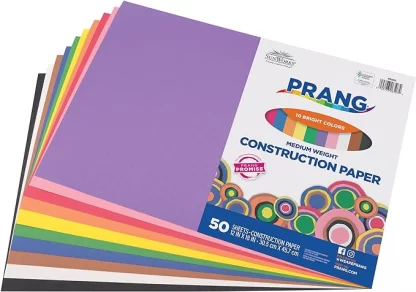 Sunworks 10 Bright Colors Medium Weight Construction Paper