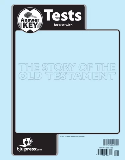 The Story of the Old Testament Tests Answer Key