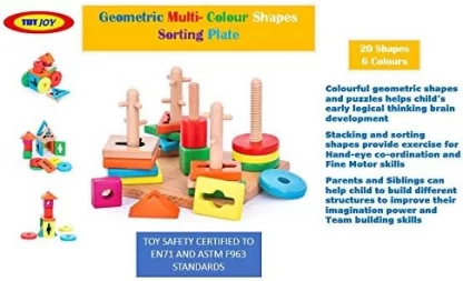 TotJoy Shape Sorting Puzzle Board